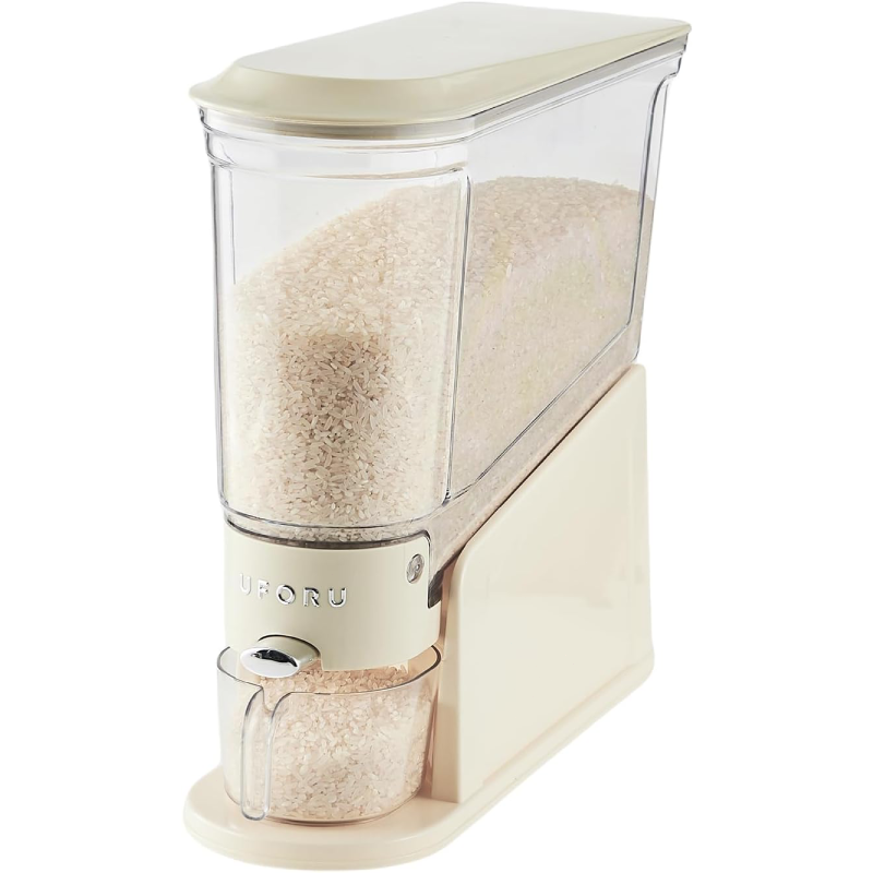 Rice Dispenser Slim Rice Storage Container for Small Space