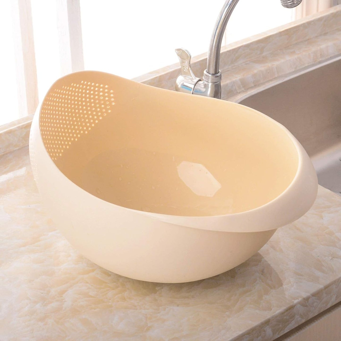 Large Heavy-Duty Plastic Drain Basket