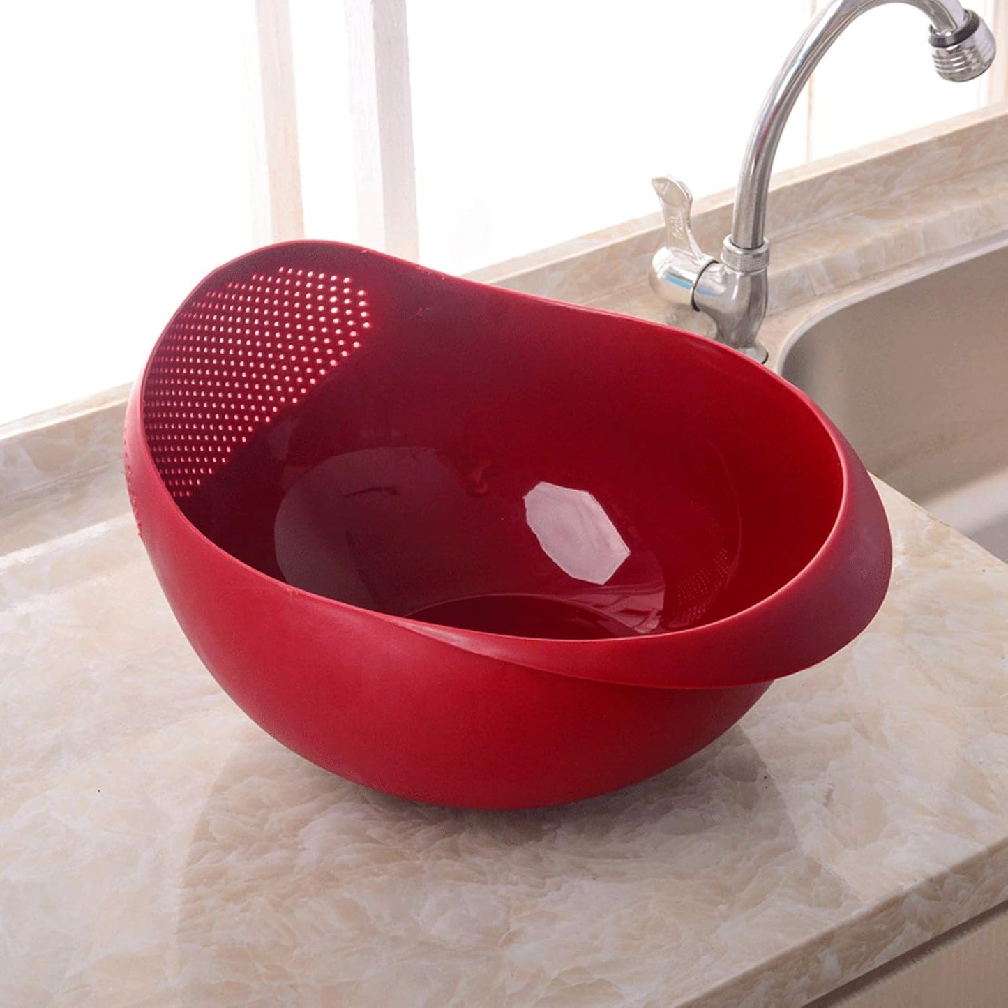 Large Heavy-Duty Plastic Drain Basket