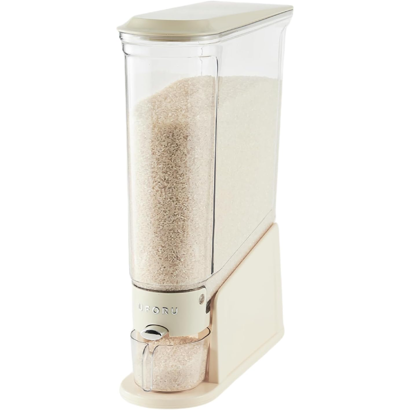 Rice Dispenser Slim Rice Storage Container for Small Space
